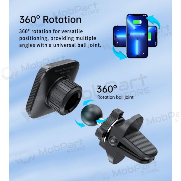 Θήκη τηλεφώνου αυτοκινήτου Choetech H042 μαύρος