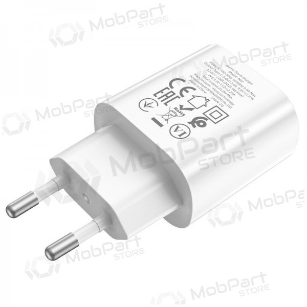 Φορτιστής τηλεφώνου Hoco N22 25 W USB-C λευκός