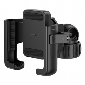 Telefono laikiklis dviračiui Baseus GoTrip Series Bike Phone Mount Cluster μαύρος C40572301111-00