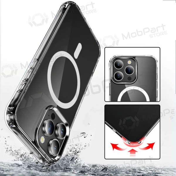 Θήκη Apple iPhone 16 Pro -Perfectionists Clear Mag Case- (διαφανής)