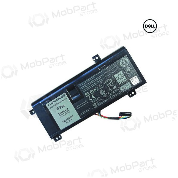 DELL 8X70T, 6216mAh μπαταρία Laptop - PREMIUM