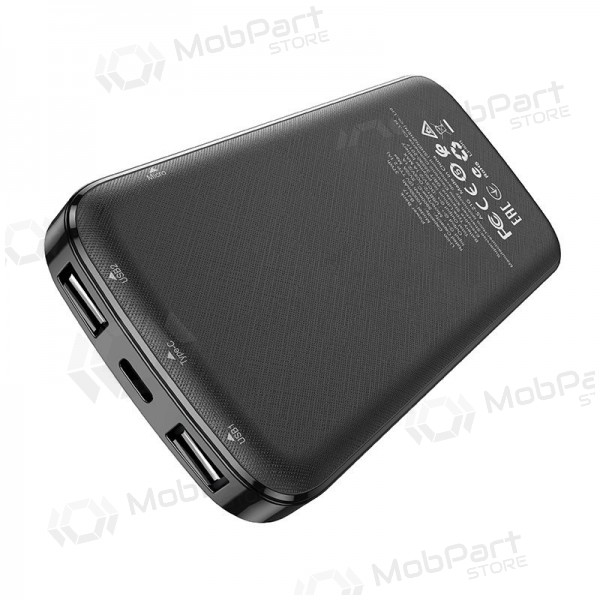 Εξωτερική μπαταρία Power Bank Borofone BJ17 2xUSB 10000mAh μαύρος
