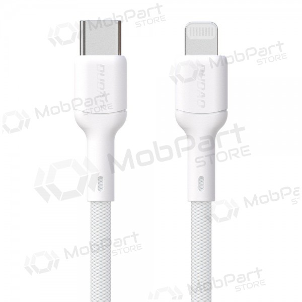 Καλώδιο Lightning Dudao L9X USB-C σε Lightning 2 m 30 W λευκό