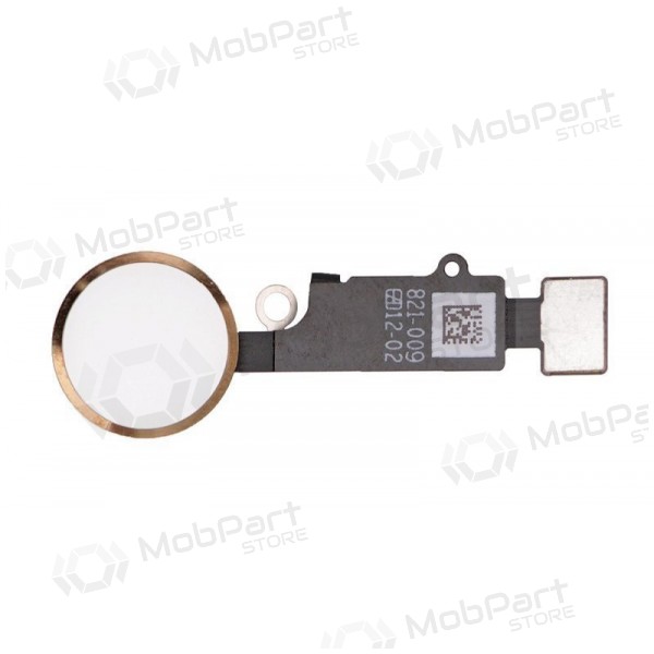 Apple iPhone 7 / 7 Plus / 8 / 8 Plus HOME καλώδιο flex κουμπιού JC Final Edition v4 (mechanical press) (χρυσαφένιος)