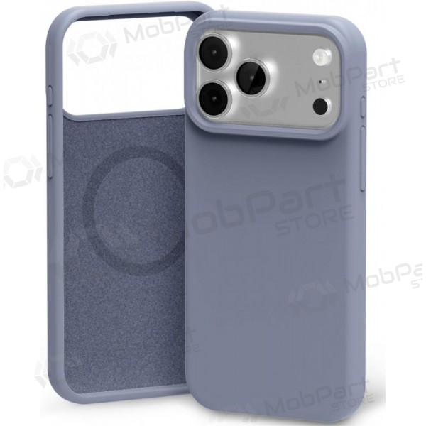 Θήκη Mercury Pure Magsafe Silicon Case Apple iPhone 17 levandos γκρί