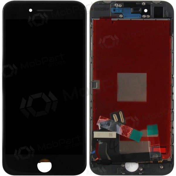 Apple iPhone 8 / SE 2020 οθόνη (μαύρος) (refurbished, γνησια)