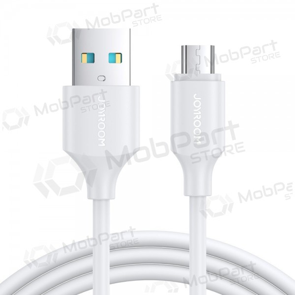 USB καλώδιο Joyroom S-UM018A9 USB to MicroUSB 2.4A 1.0m άσπρο