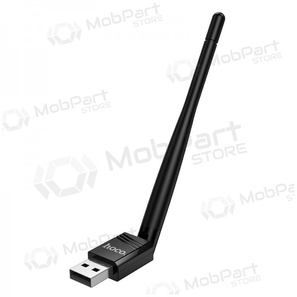 Προσαρμογέας USB Wi-Fi Hoco HI37 USB Wi-Fi 4 μαύρο
