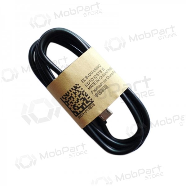 Samsung i9300 Galaxy S3 / i9300 Galaxy S3 Neo / N7000 Galaxy Note / i9100 Note microUSB καλώδιο (1,5m) (μαύρος)