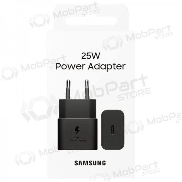 Φορτιστής γνησια Samsung EP-T2510NBEGEU 25W στη συσκευασία μαύρος