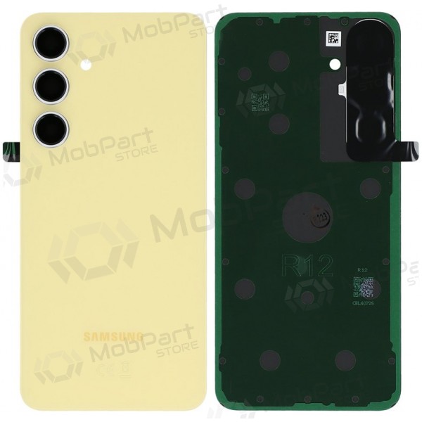 Πίσω κάλυμμα Samsung Galaxy S24 FE (κίτρινο) (γνήσιο)