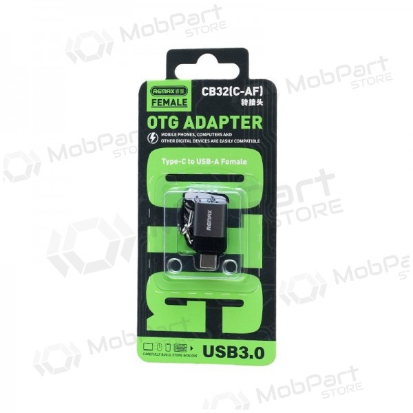 Προσαρμογέας USB-C Remax CB32 USB-C σε USB-A OTG