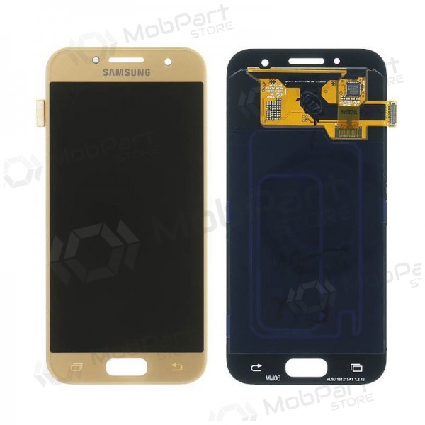 Samsung A320F Galaxy A3 (2017) οθόνη (χρυσαφένιος) (service pack) (γνησια)