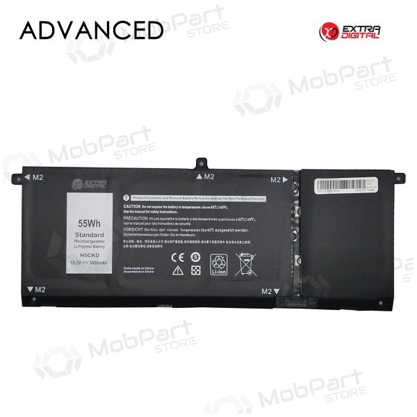 DELL H5CKD, 3600mAh μπαταρία Laptop, Advanced