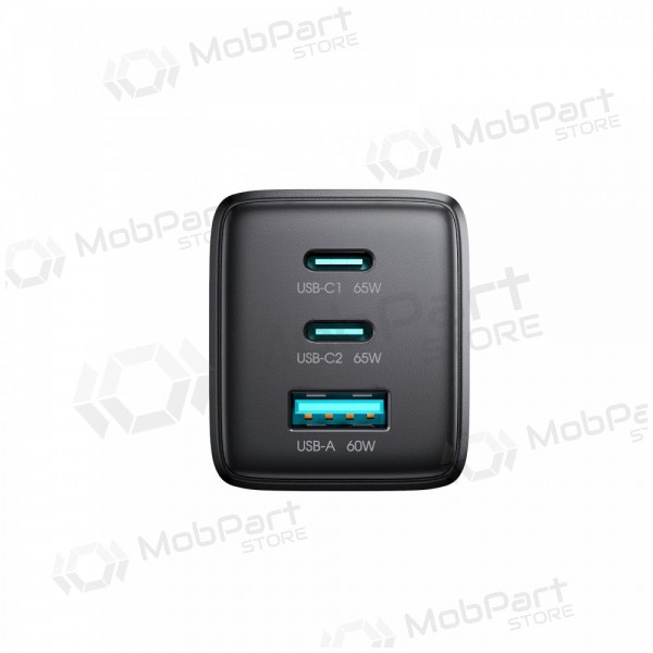 Φορτιστής τηλεφώνου Hoco N66 35 W GaN USB-C + USB-A με καλώδιο Lightning 1 m λευκό