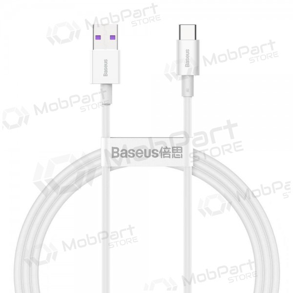 USB καλώδιο Baseus Superior Type-C 66W 1.0m (άσπρο) CATYS-02