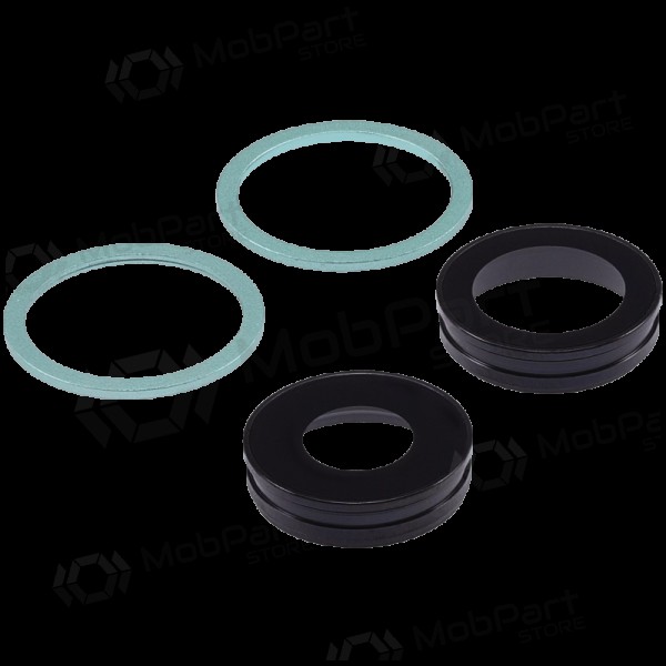 Apple iPhone 11 τζαμάκι κάμερας (2τεμ) (πράσινος) (με πλαίσιο)