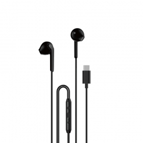 Ακουστικά USB-C Dudao X3C μαύρα