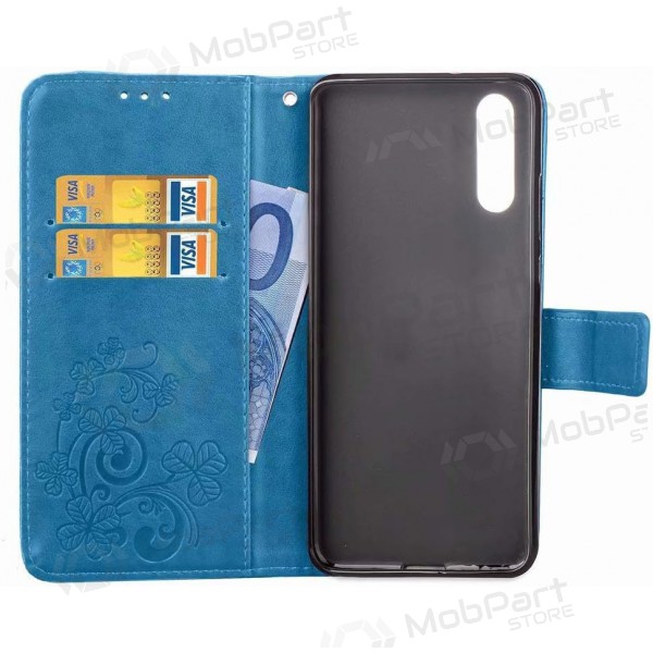 Θήκη Samsung Galaxy A13 5G, A04 - Flower Book (μπλε)