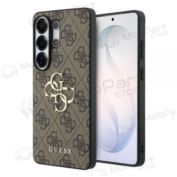 Θήκη Samsung Galaxy S26 Ultra - Guess PU 4G Metal Logo (καφέ)