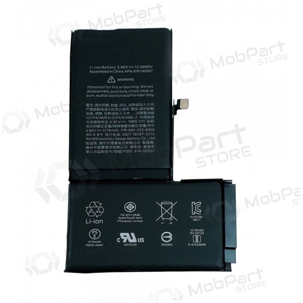 Apple iPhone XS Max μπαταρία / συσσωρευτής (3174mAh) (μεταχειρισμένος grade A, γνησια)