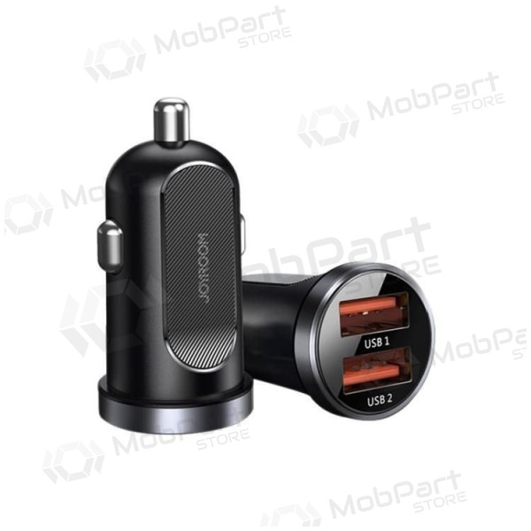 Φορτιστής automobilinis Joyroom C-A09 2xUSB (SCP, PD, AFC) 3.0 30W (μαύρος)