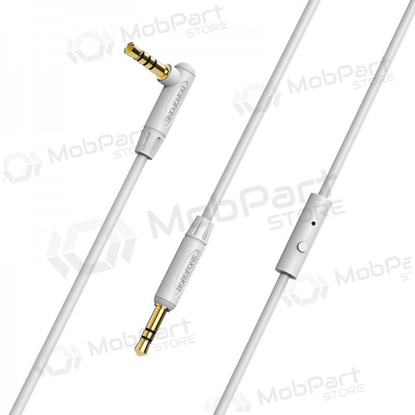 Audio προσαρμογέας 3,5mm į 3,5mm Borofone BL5 AUX (γκρί)