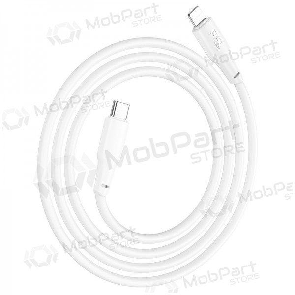 USB καλώδιο Hoco X93 60W USB-C to USB-C 1.0m άσπρο