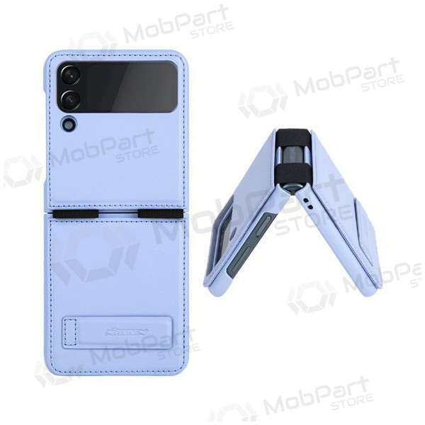 Θήκη Samsung Galaxy Z Flip4 - Nillkin Leather (μοβ)