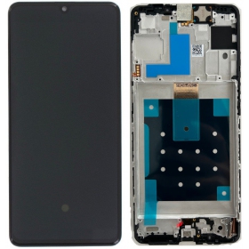 Samsung Galaxy M55 οθόνη (μαύρος) (με πλαίσιο) (γνησια)