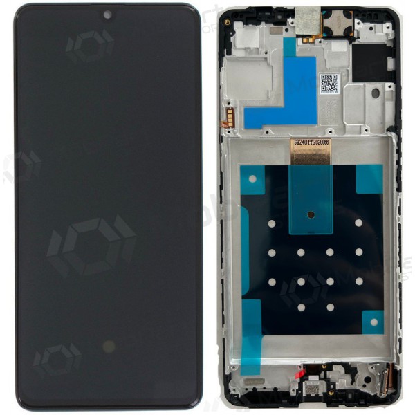 Samsung Galaxy M55 οθόνη (μαύρος) (με πλαίσιο) (γνησια)