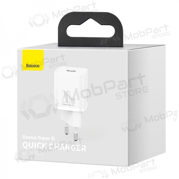 Φορτιστής buitinis Baseus Super Si 20W άσπρο CCSUP-B02