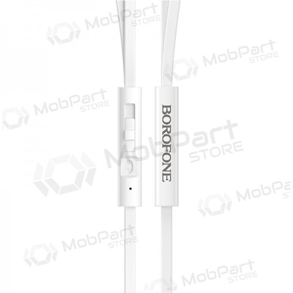 Handsfree ακουστικα Borofone BM23 3,5mm (άσπρο)