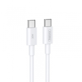 USB καλώδιο Remax RC-C021 USB-C to USB-C 30W 2.0m άσπρο