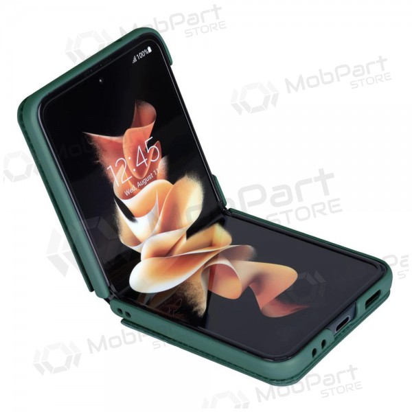 Θήκη Samsung Galaxy Z Flip4 - Nillkin Leather (πράσινη)