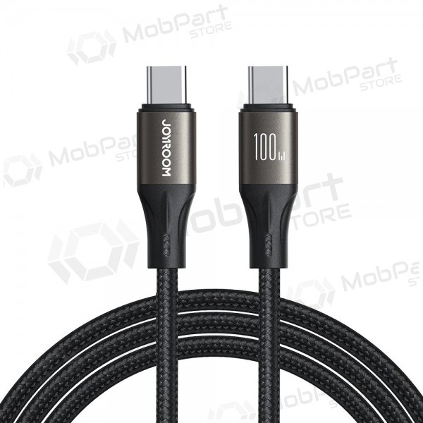 USB καλώδιο Joyroom SA25-CC5 USB-C to USB-C 100W 1.2m μαύρος