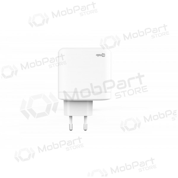 Φορτιστής BeHello USB-C 45W PD + 2 USB (άσπρο)