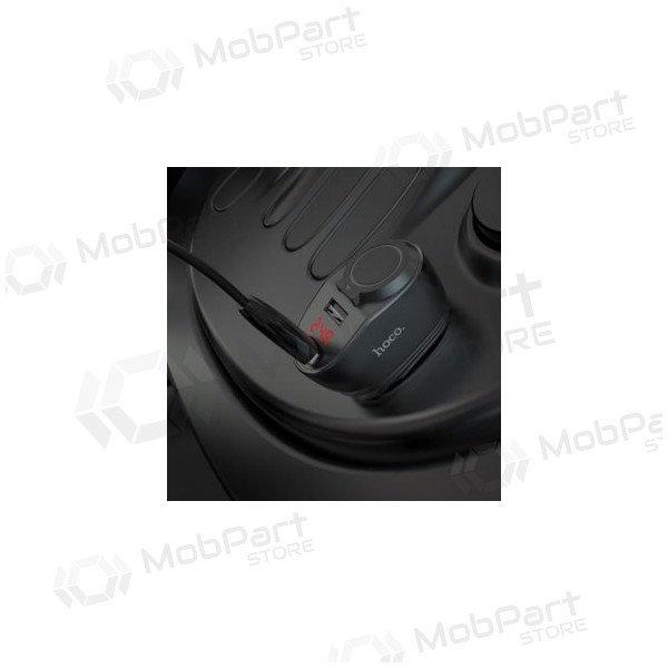 Φορτιστής automobilinis Hoco Z34 x 2 USB (3.1A) (μαύρος)