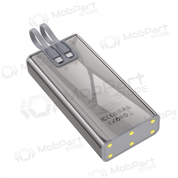 Εξωτερική μπαταρία Power Bank Hoco J104A Discovery Edition 22.5W 20000mAh γκρί