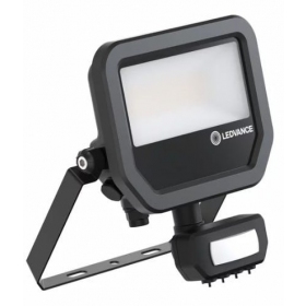 LED prožektorius Floodlight su judesio davikliu (μαύρος, 17W, 4000K, IP65, 2400lm) Ledvance 4099854309526