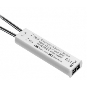 Bekontaktis jungiklis LED juostoms GTV AE-WBBUNI-10DIM (άσπρο, 12V)