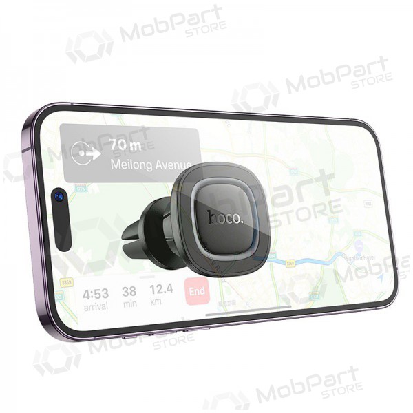 Θήκη τηλεφώνου αυτοκινήτου Hoco H72 (air vent) μαύρος