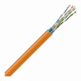 Καλώδιο δικτύου LAN ECG FTP 6 (εσωτερικού, θωρακισμένο, PVC/LSZH, 305m, 23AWG/0,56mm, B2ca(s1,d1,a1))