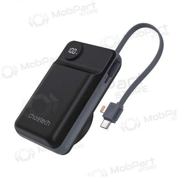 Εξωτερική μπαταρία Power Bank Choetech B696 15W Magsafe 20000mAh μαύρος