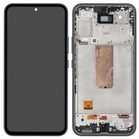 Samsung Galaxy A54 5G οθόνη (grafitas) (με πλαίσιο) (γνησια)