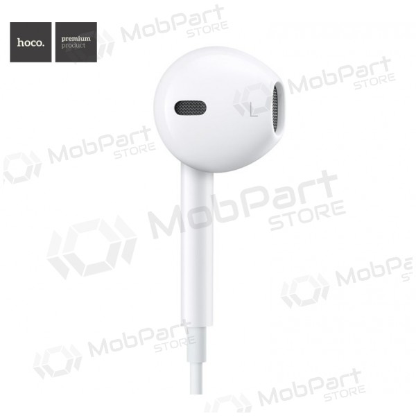 Handsfree ακουστικα HOCO M1 3,5mm (άσπρο)