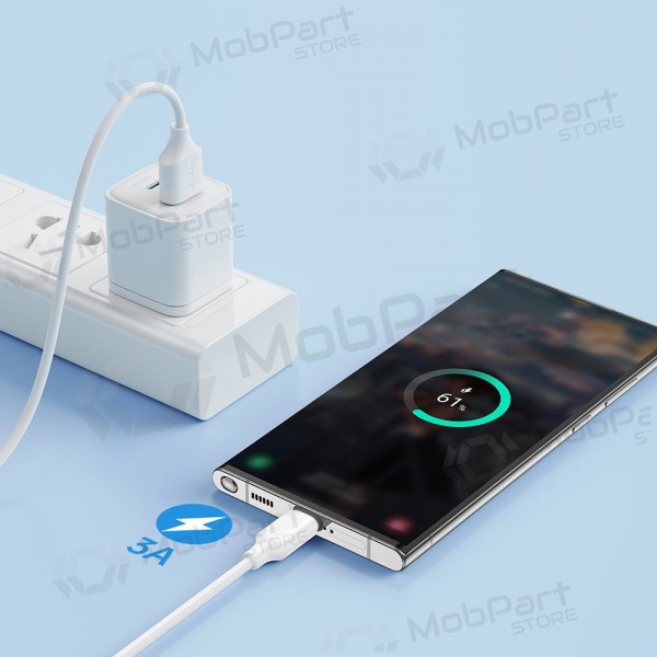 USB καλώδιο Joyroom S-UC027A9 USB to Type-C 3A 2.0m άσπρο