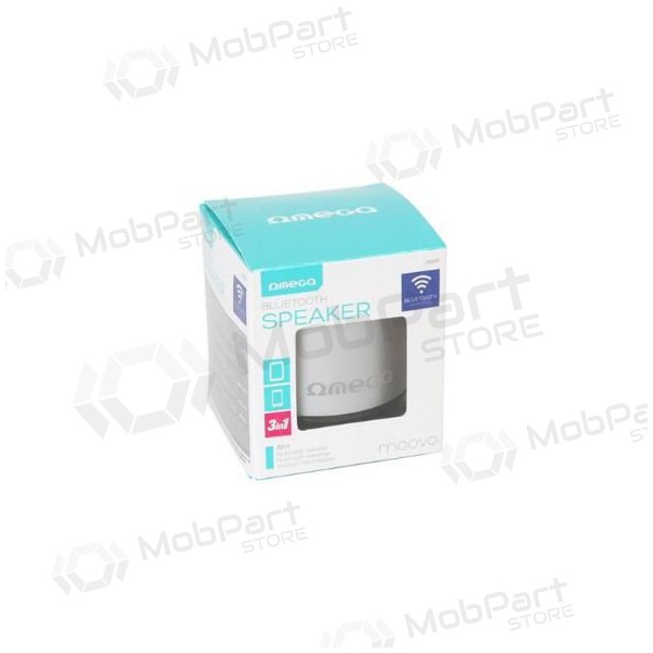 Φορητό ηχείο Bluetooth OMEGA OG47 (MicroSD, hands-free) (ασημί)