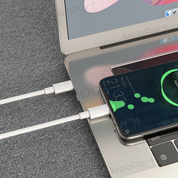 Καλώδιο USB Hoco X51 Type-C - Type-C 20V 5A 100W 1.0m (λευκό)