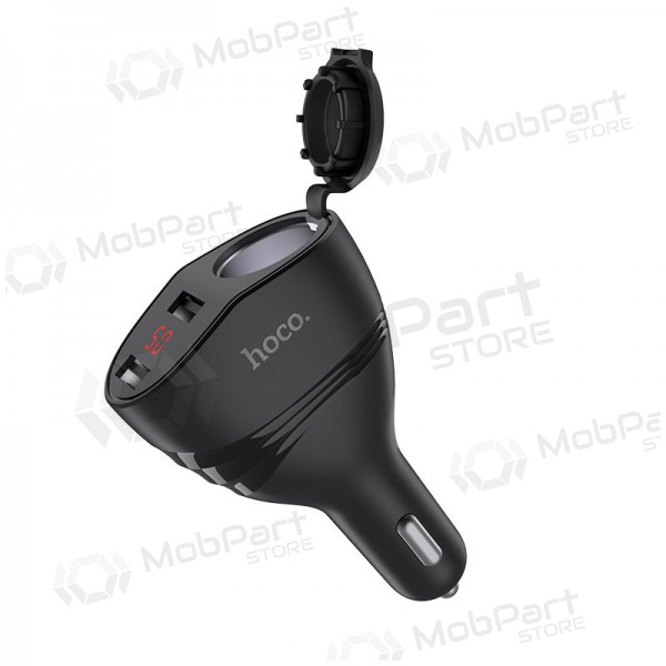 Φορτιστής automobilinis Hoco Z34 x 2 USB (3.1A) (μαύρος)